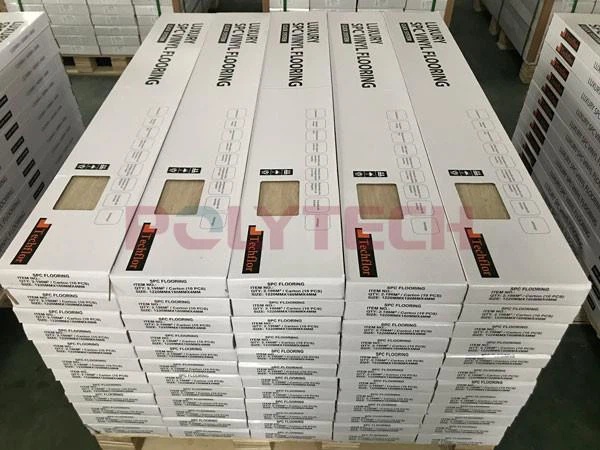 3.package for Click flooring sheet machine